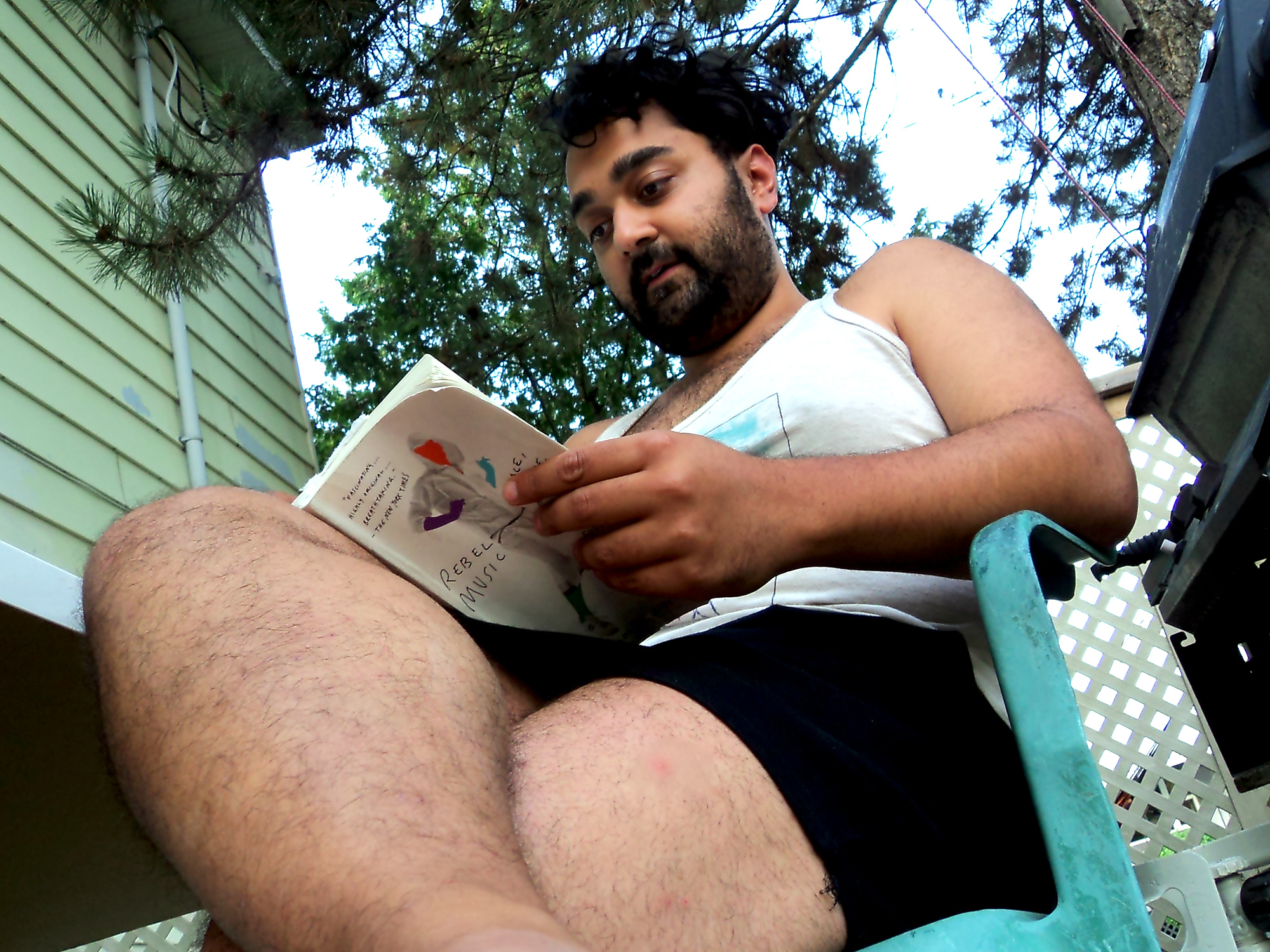 For Usman Mushtaq, summer reading isn’t always lightweight. 