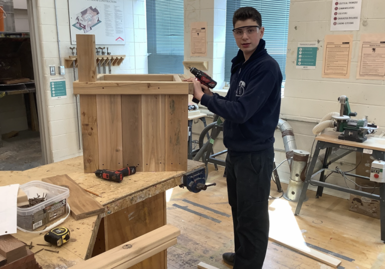 Notre Dame High School: Supporting mental health one bench at a time