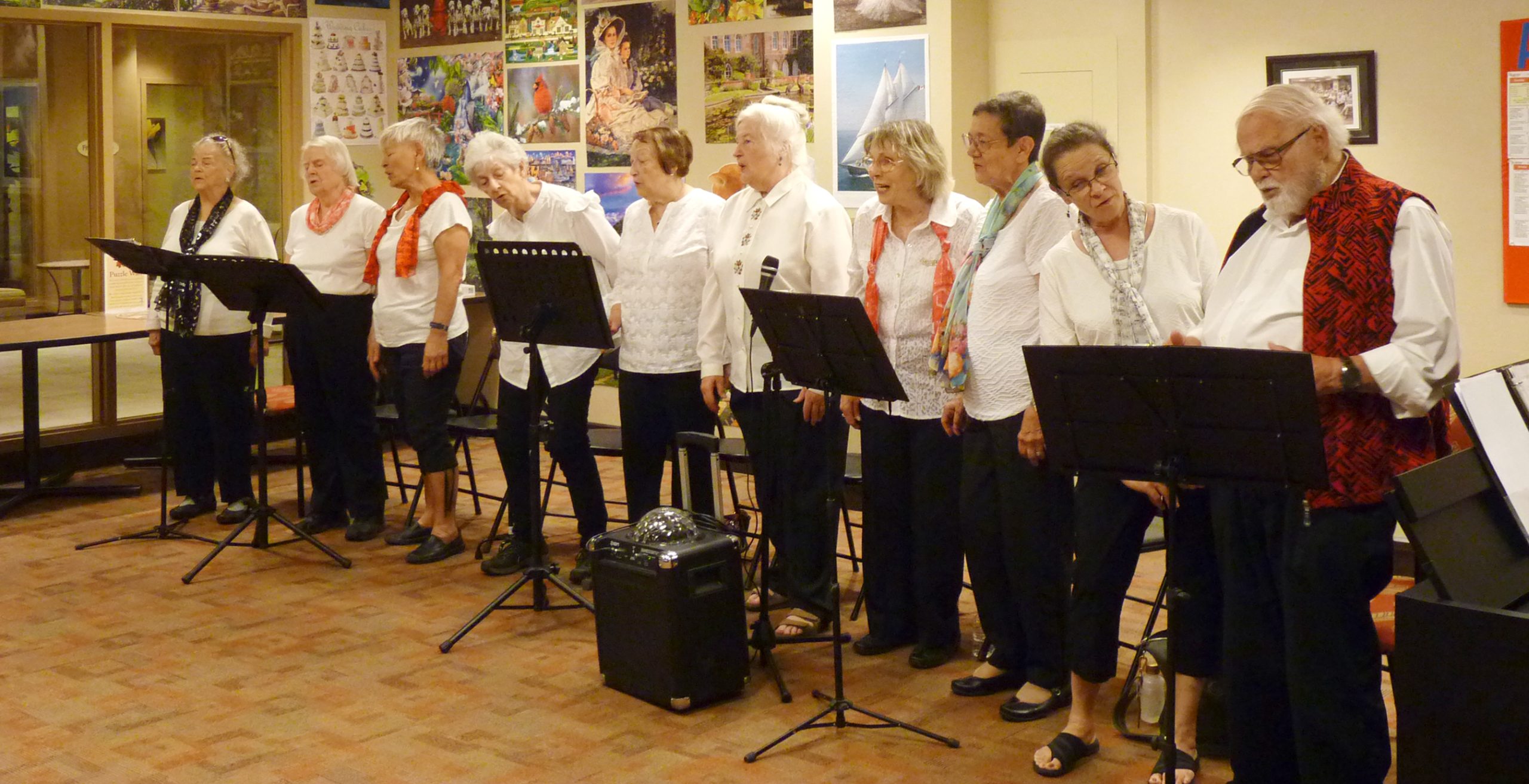 Members of the Sunset Singers.