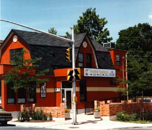 The building in 2002 when it was the Amber Garden.