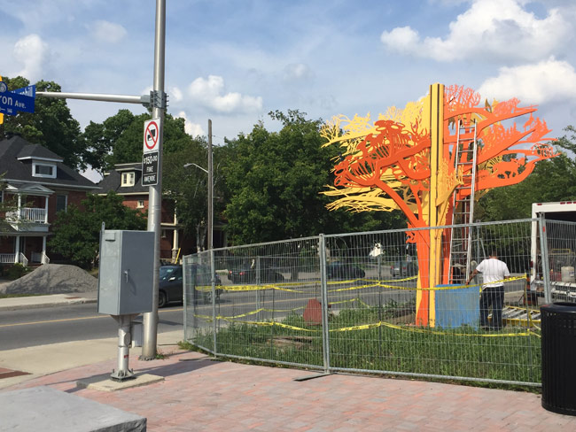 What do you think of Westboro’s latest art installation? 