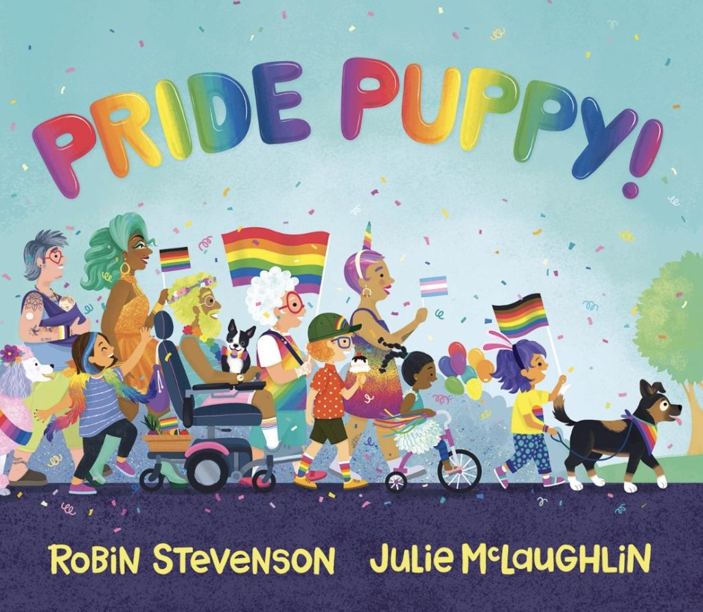 The cover of Pride Puppy