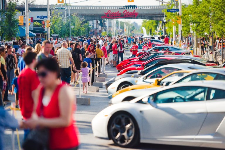 Spectators take part in Italian Festival activities on Preston Street. Provided Photo.