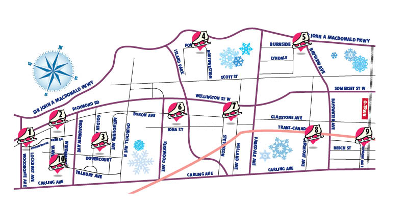 Rink Guide Map 2014