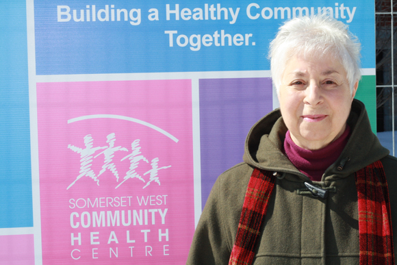  Priscilla Hudon, SWCHC client and Board Member, at the future Rosemount location. Photo by Anita Grace.