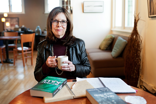 The launch of Brenda Chapman’s latest book is taking place Feb. 8 at Whispers (249 Richmond Rd.). Photo by Kate Settle.