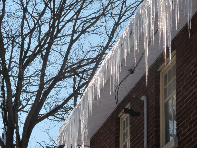 Monster icicles might be pretty to look at but are often a symptom of a bigger issue