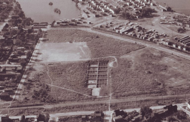 View of Laroche Park