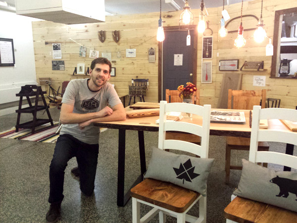 Gareth Davies is the owner of Maker House Co. on Wellington West, located at 987 Wellington St. W.