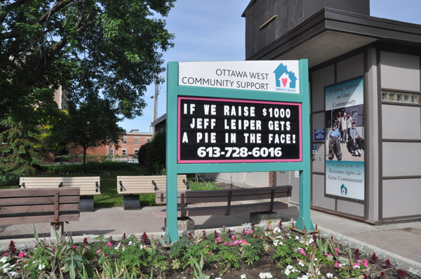 Would you like to throw a pie at the Councillor? Here’s your chance.