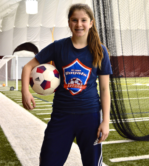 Two young Westboro soccer players look ahead to a stellar year