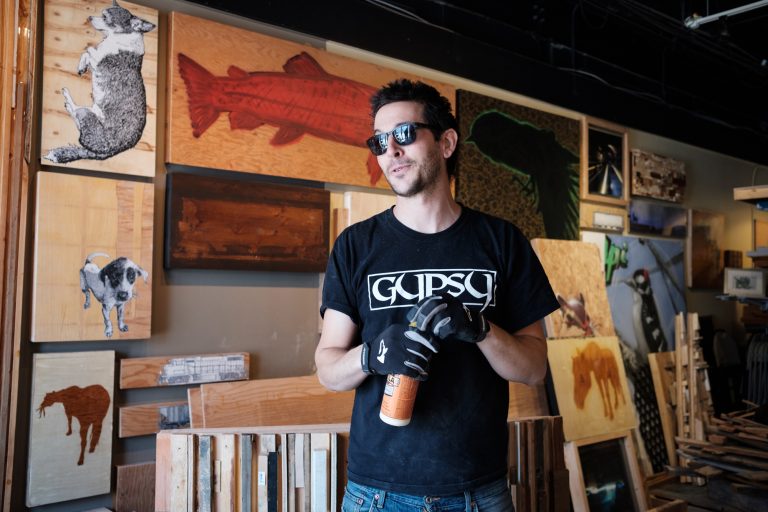 One of Kitchissippi’s best-known street artists paints a picture of his future