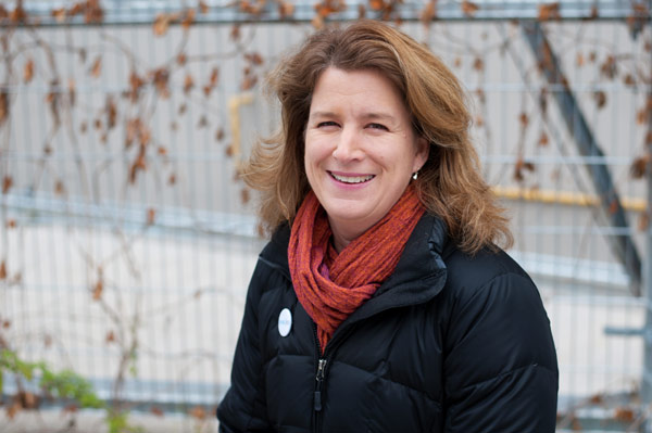 Three out of the four co-founders of Refugee 613 live in Kitchissippi Ward: Louisa Taylor (pictured), Leslie Emory of Ottawa Community Immigrant Services Organization, and Jack McCarthy of Somerset West CHC. Carl Nicholson of Catholic centre for immigrants, is the fourth founder of Refugee 613. Photo by Kate Settle