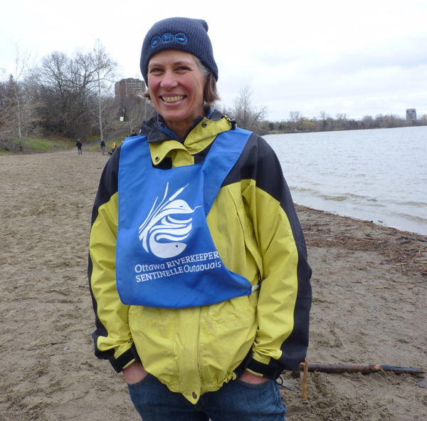 Meredith Brown, Ottawa Riverkeeper: “I am the Riverkeeper. It’s my full-time job. It’s a good fit for me. I have a background in Biology, Resource Engineering and did a Masters focused more on policy. I love this – the combination of science and grass roots and finding solutions. I was the only employee when I started 13 years ago. Now we employ 10 people full time and have hundreds of volunteers who help us out.… It’s fantastic.”