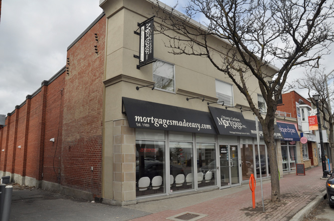 Today, the old Westboro Theatre is home to a mortgage broker. Photo by Andrea Tomkins 