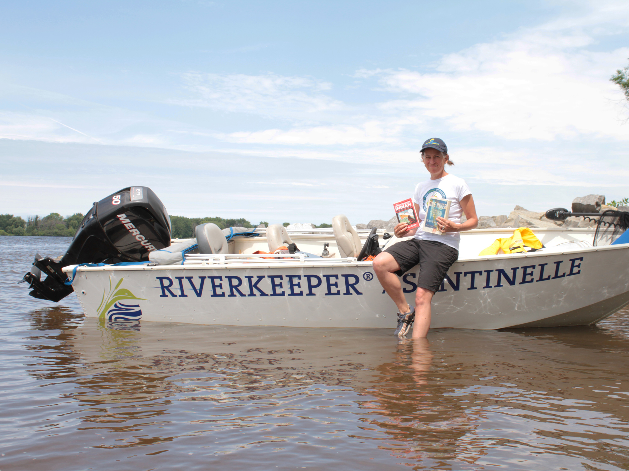 It was a non-fiction kind of summer for the Ottawa Riverkeeper Meredith Brown. Her book picks explored some of the issues she encounters on the job. Photo by Ted Simpson