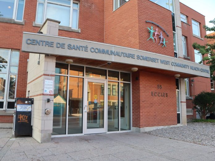 The exterior of the Somerset West Community Health Centre.