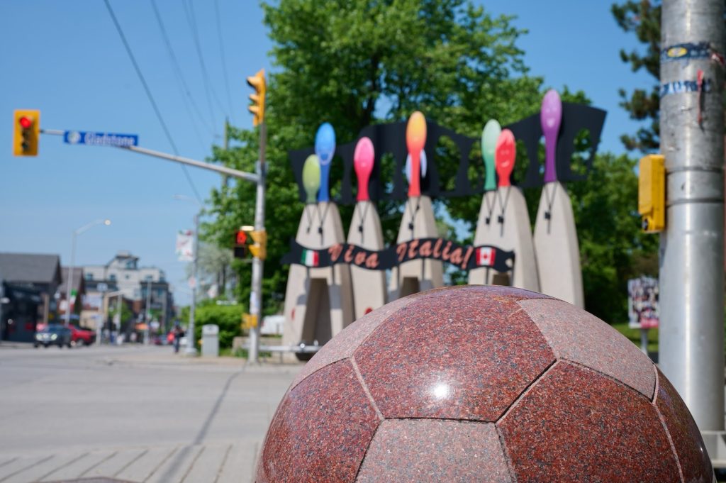 Large sculptures on Preston street.